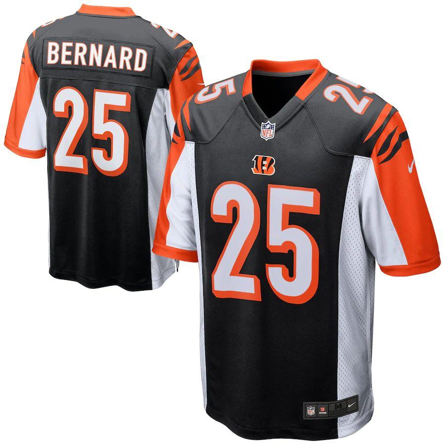 Men's Giovani Bernard Black Player Limited Team Jersey