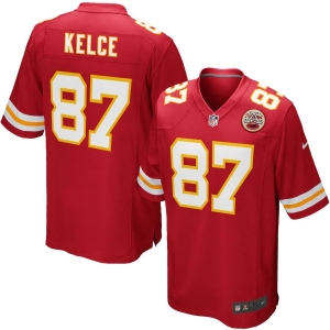 Youth Travis Kelce Red Player Limited Team Jersey