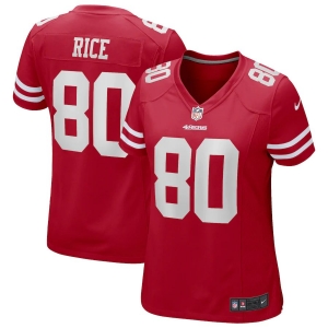 Women's Jerry Rice Scarlet Retired Player Limited Team Jersey