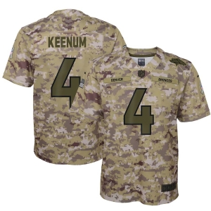 Youth Case Keenum Camo Salute to Service Player Limited Team Jersey