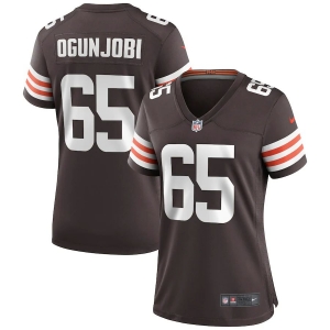 Women's Larry Ogunjobi Brown Player Limited Team Jersey