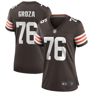 Women's Lou Groza Brown Retired Player Limited Team Jersey