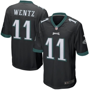 Youth Carson Wentz Black Player Limited Team Jersey
