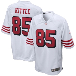 Men's George Kittle White Alternate Player Limited Team Jersey