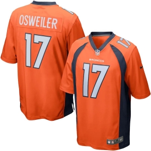 Men's Brock Osweiler Orange Player Limited Team Jersey