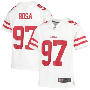 Youth Nick Bosa White Player Limited Team Jersey