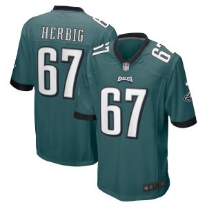 Men's Nate Herbig Midnight Green Player Limited Team Jersey