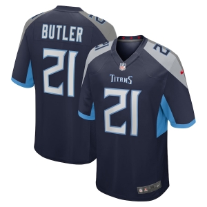 Men's Malcolm Butler Navy Player Limited Team Jersey
