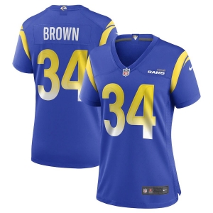 Women's Malcolm Brown Royal Player Limited Team Jersey