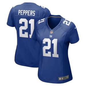 Women's Jabrill Peppers Royal Player Limited Team Jersey