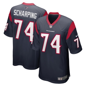 Men's Max Scharping Navy Player Limited Team Jersey