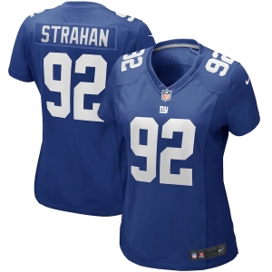 Women's Michael Strahan Royal Retired Player Limited Team Jersey