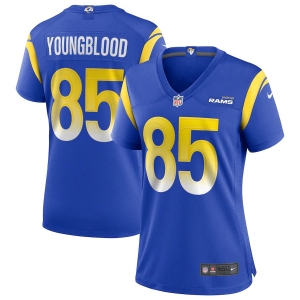Women's Jack Youngblood Royal Retired Player Limited Team Jersey