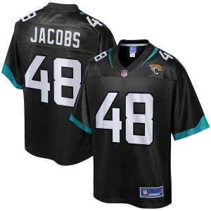 Youth Leon Jacobs Pro Line Black Player Limited Team Jersey