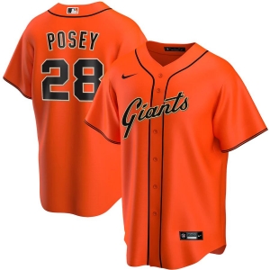 Youth Buster Posey Orange Alternate 2020 Player Team Jersey