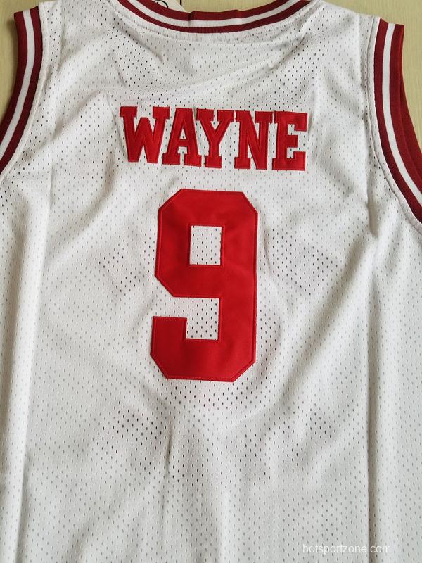 Dwayne Wayne 9 Hillman College Theater White Basketball Jersey A Different World