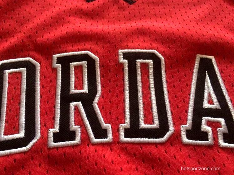 Men's Michael Jordan Red Retro Classic Team Jersey