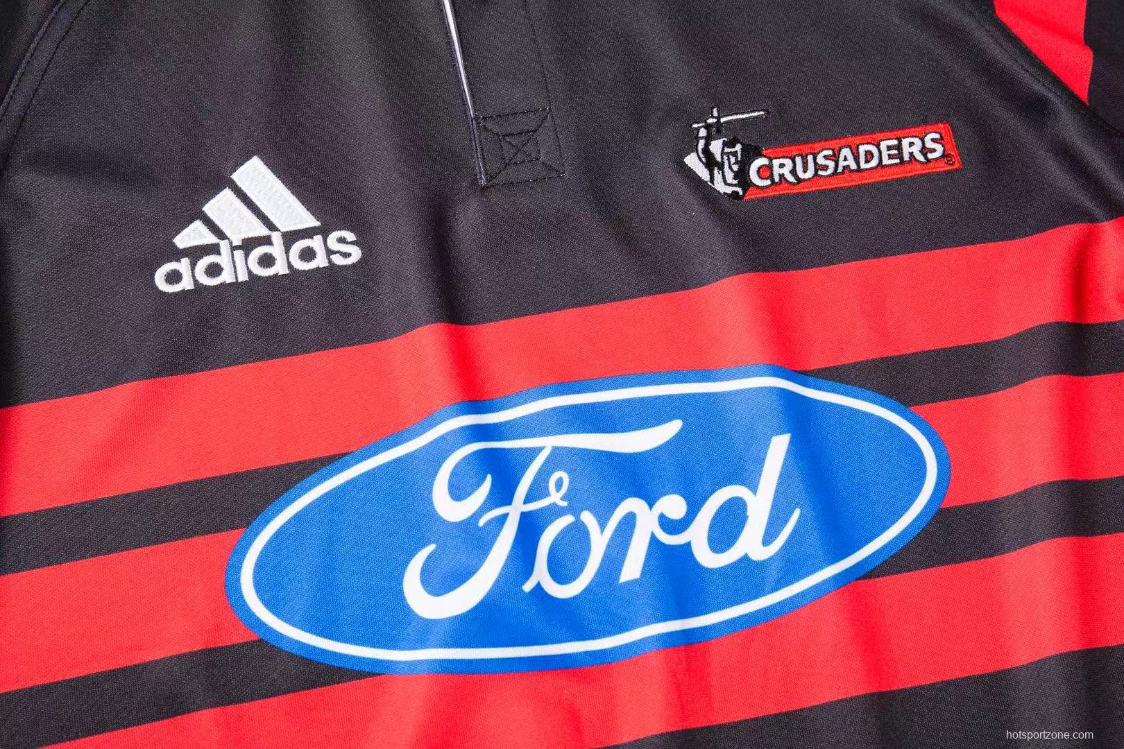 Crusaders 2000 Men's Retro Home Rugby Jersey