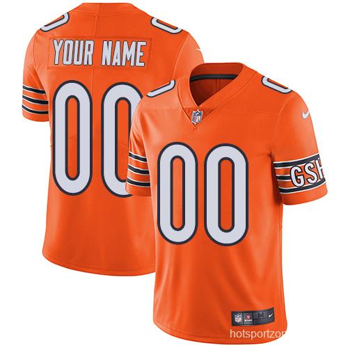 Youth Orange Alternate Custom Game Team Jersey