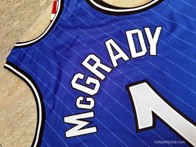 Men's Tracy McGrady Blue Retro Classic Team Jersey