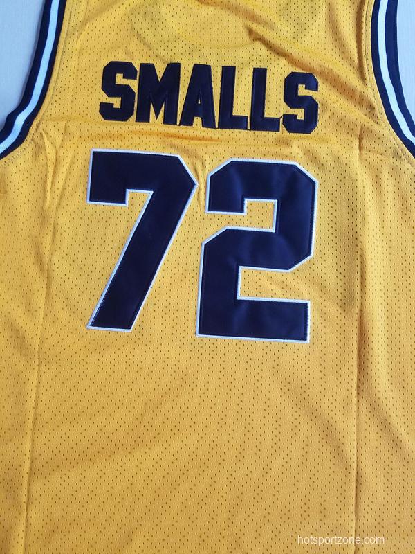 Notorious B.I.G. Biggie Smalls 72 Bad Boy Yellow Basketball Jersey