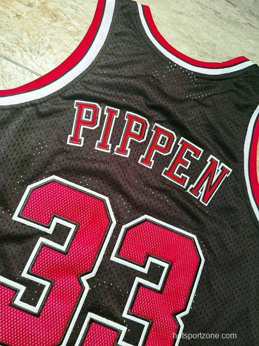 Men's Scottie Pippen Black Retro Classic Team Jersey