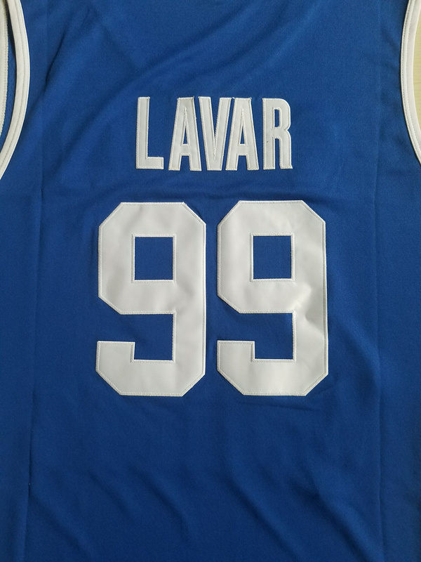 Lavar Ball 99 Lithuania Vytautas Blue Basketball Jersey