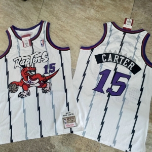 Men's Vince Carter White Retro Classic Team Jersey