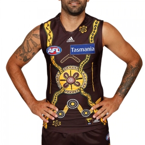 Hawthorn Hawks 2020 Mens Indigenous Football Guernsey