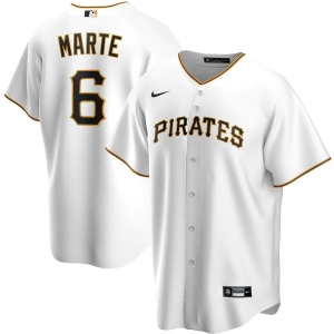 Youth Starling Marte White Home 2020 Player Team Jersey