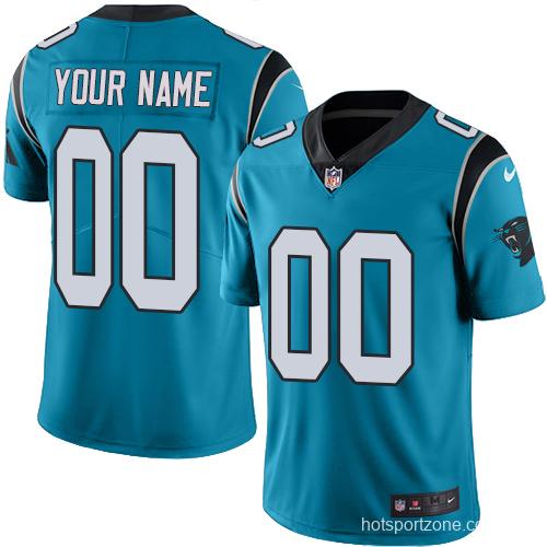 Men's Blue Alternate Custom Limited Team Jersey