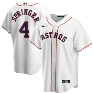 Youth George Springer White Home 2020 Player Team Jersey