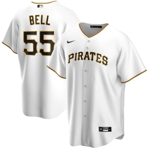 Youth Josh Bell White Home 2020 Player Team Jersey