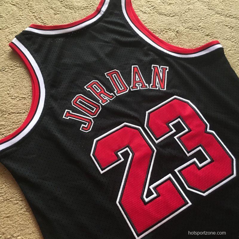 Men's Michael Jordan Black Retro Classic Team Jersey