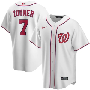 Youth Trea Turner White Home 2020 Player Team Jersey