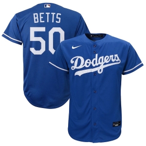Youth Mookie Betts Royal 2020 Alternate Official Player Team Jersey