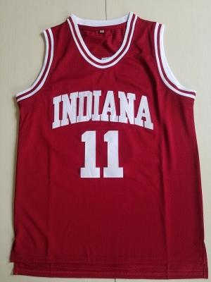 Isiah Thomas 11 Indiana College Crimson Basketball Jersey