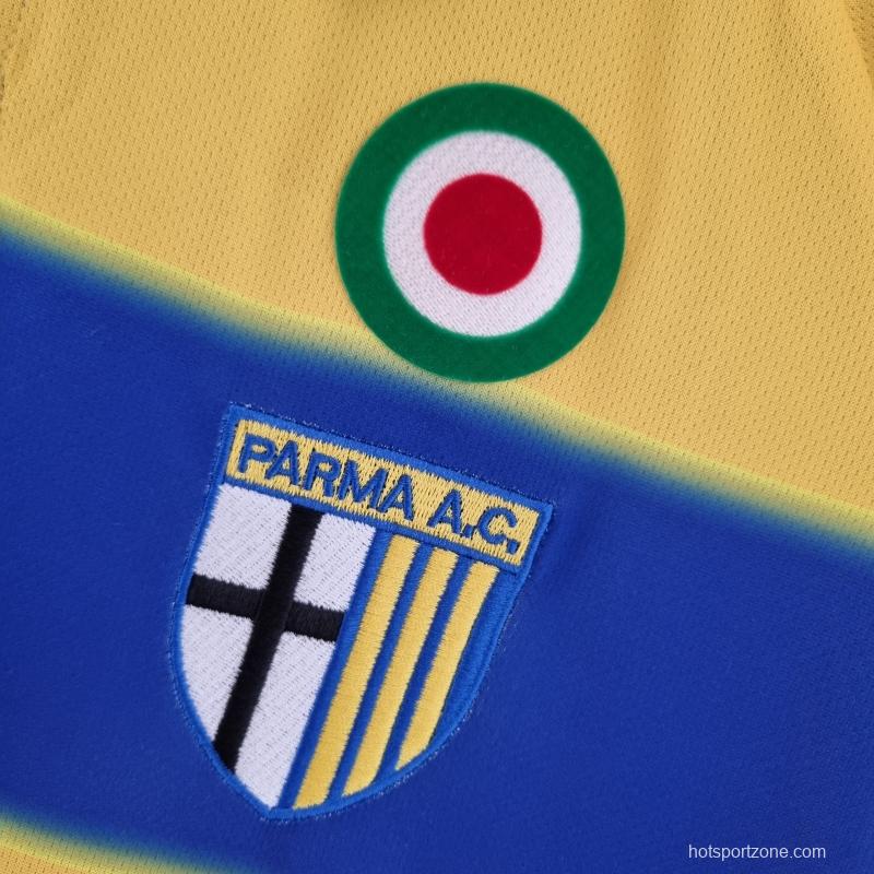 Retro Parma 99/00 Home Soccer Jersey