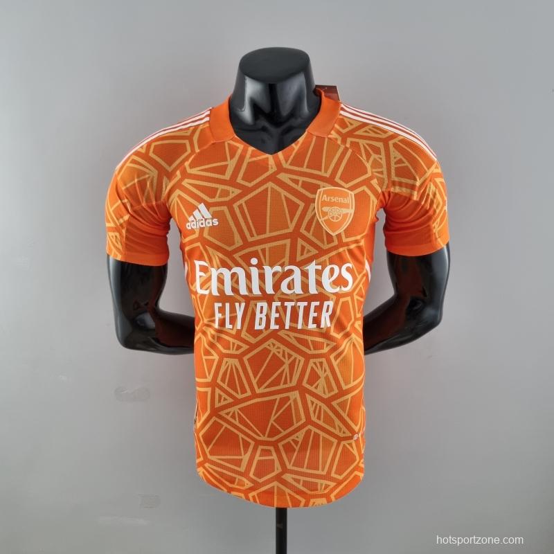 Player Version 22/23 Arsenal Orange Goalkeeper