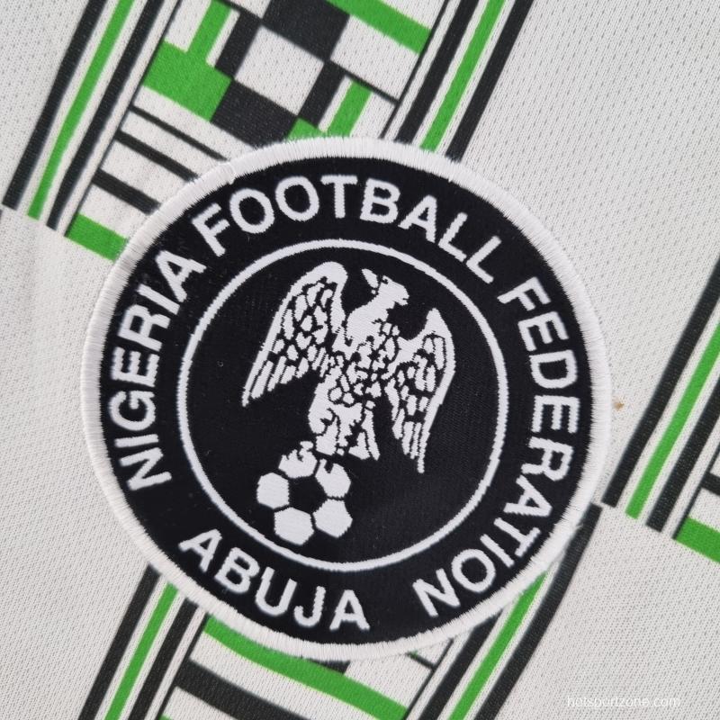 Retro 1994 Nigeria Away Soccer Jersey