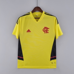 22/23 Flamengo Training Jersey Yellow