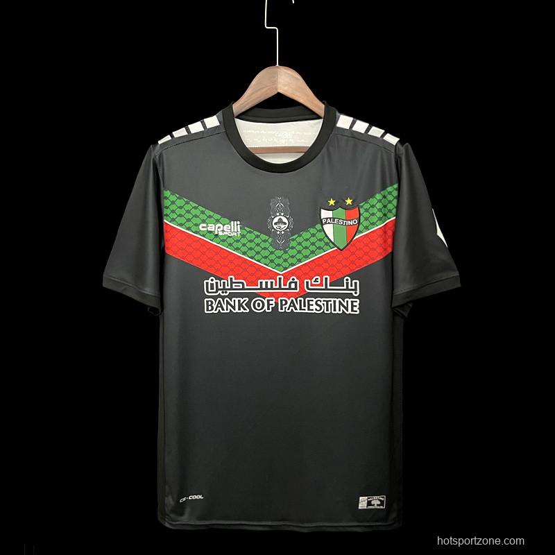 22/23 Deportivo Palestino Black Soccer Jersey