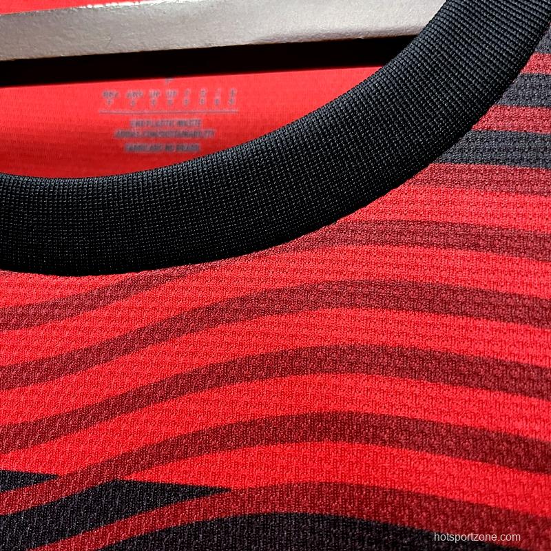 22/23 Flamengo Home  Soccer Jersey