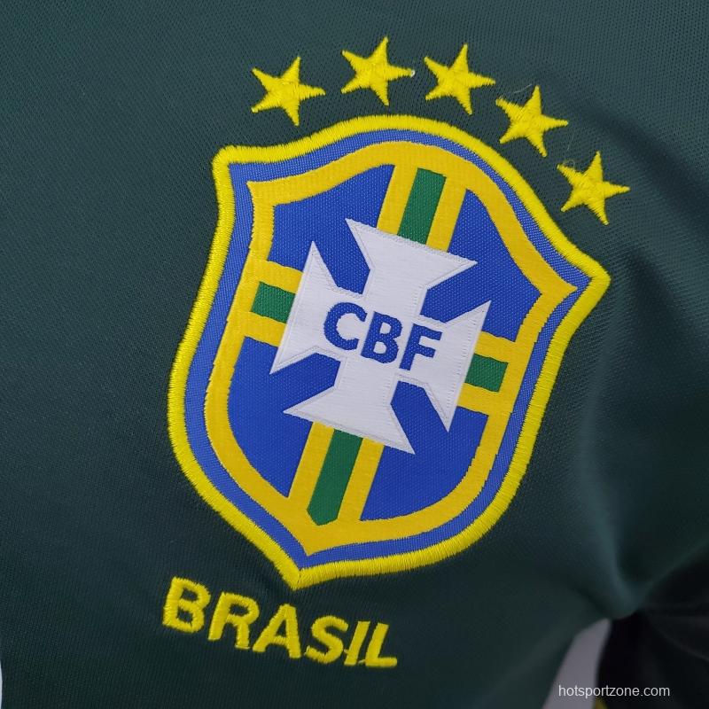 2022 POLO Brazil Pre-match Dark Green