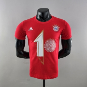 22 23 FC Bayern 10th Consecutive Championship Mens T-Shirt - RED  #K000170