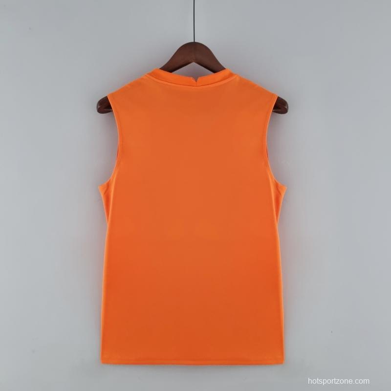 22/23 Corinthians Vest Pre-match Training Orange