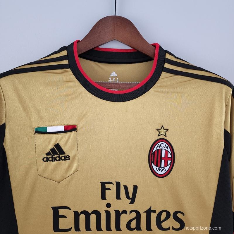 Retro 13/14 AC Milan Third Away  Soccer Jersey