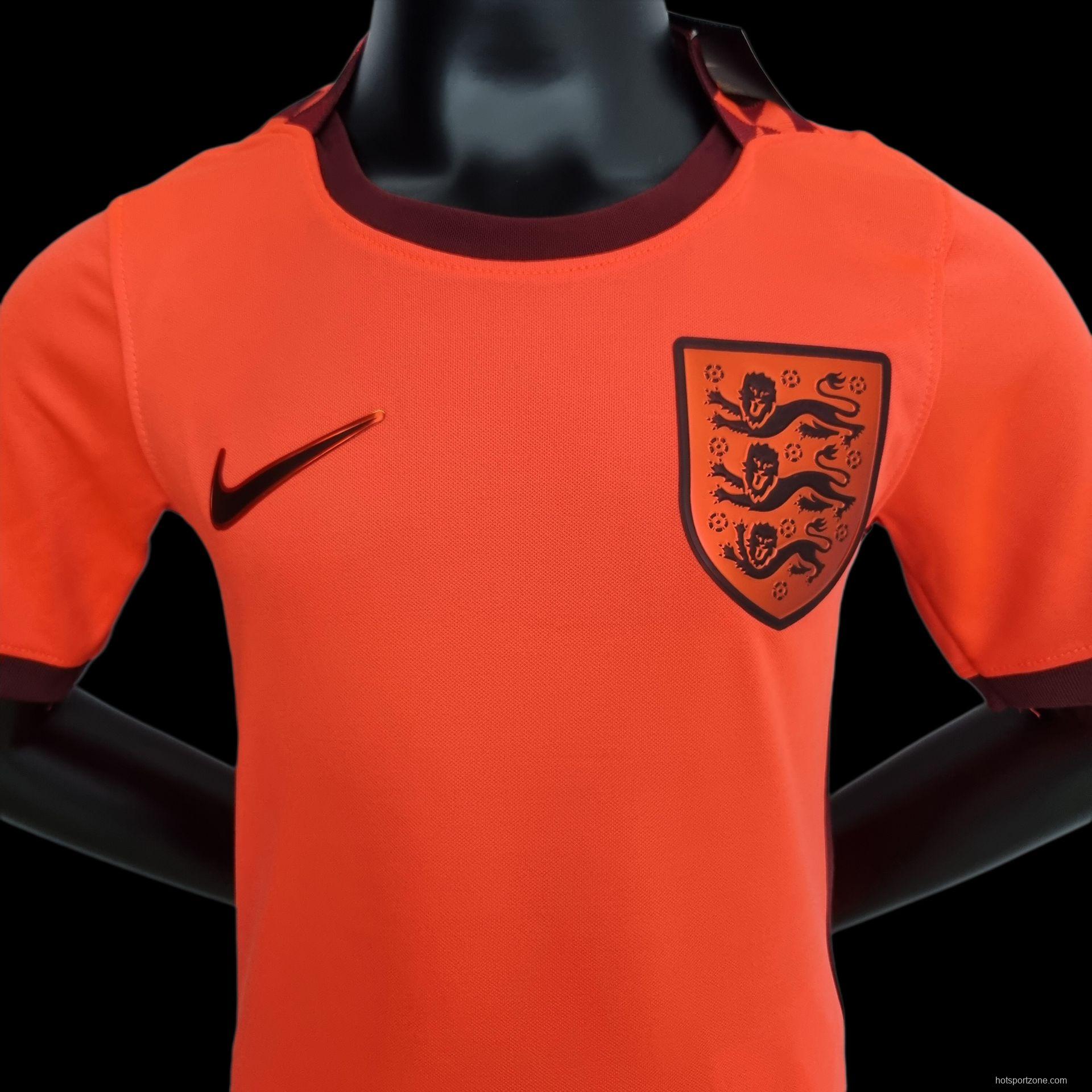 2022 England Kids Away  16-28 Soccer Jersey
