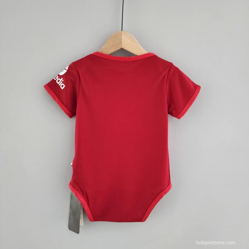 22/23 Liverpool Baby Jersey 6-18 Month KM#0016