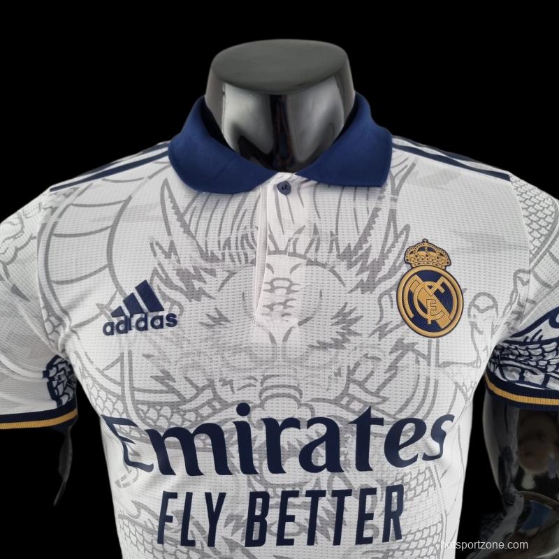 Player Version 22/23 Real Madrid Chinese Dragon White